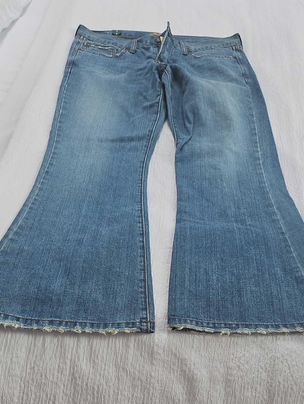 Abercrombie & Fitch Light Blue Flared Jeans